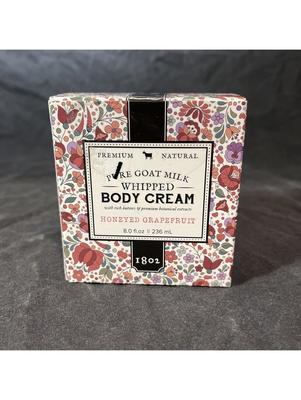 Beekman 1802 Pure Goat Milk Whipped Body Cream Honeyed Grapefruit 8oz New